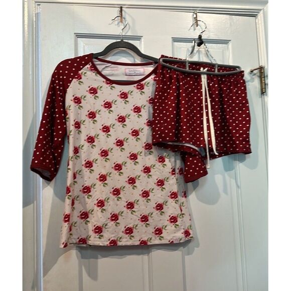 SweetHoney Other - SweetHoney Women adult pajamas rose XS boxers